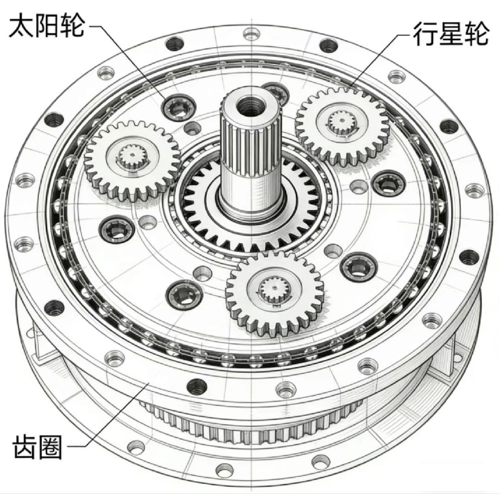 聯(lián)誠精密為智昆科技供應(yīng)行星減速機(jī)核心部件